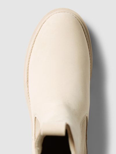 Tamaris Chelsea-boots van leer Beige - 4