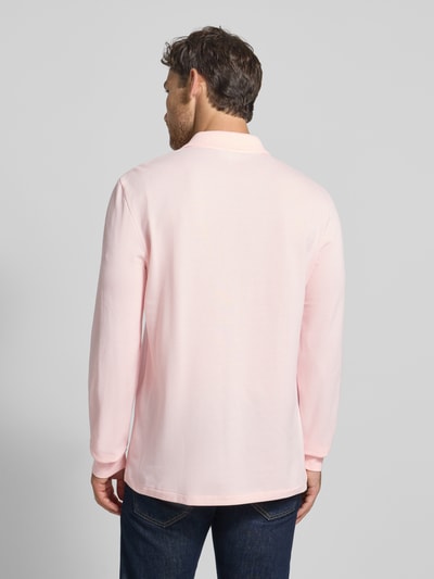 Lacoste Regular Fit Poloshirt aus reiner Baumwolle Rosa 5