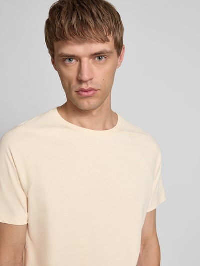 REVIEW T-shirt met raglanmouwen Ecru - 3