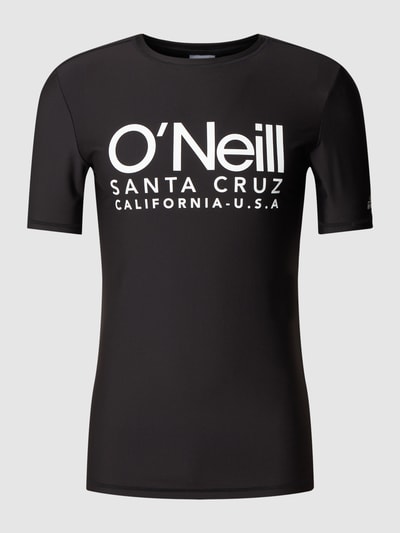 ONeill T-shirt met labelprint, model 'CALI' Zwart - 2