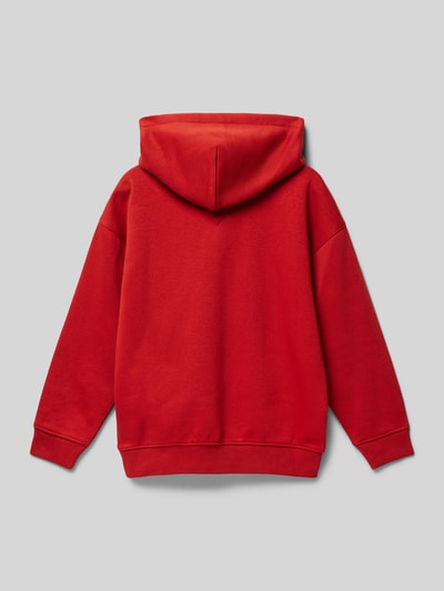 Tommy Hilfiger Teens Hoodie mit Logo-Stitching Modell 'TIMELESS' Rot 3