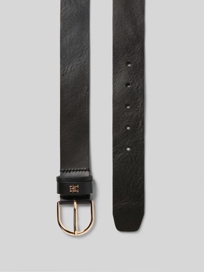 Tommy Hilfiger Pasek ze skóry naturalnej model ‘ESSENTIAL EFFORTLESS 3.0’ Czarny 3