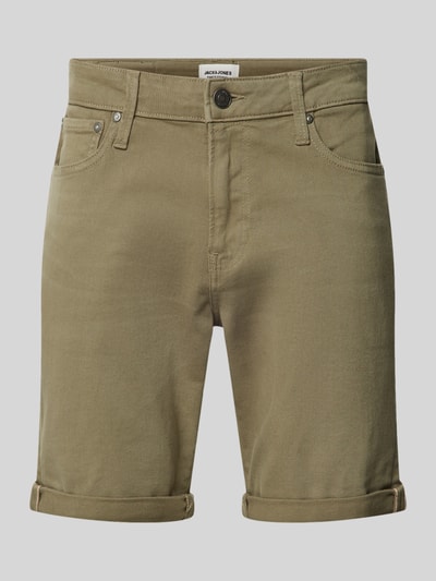 Jack & Jones Bermudy z 5 kieszeniami Oliwkowy 2