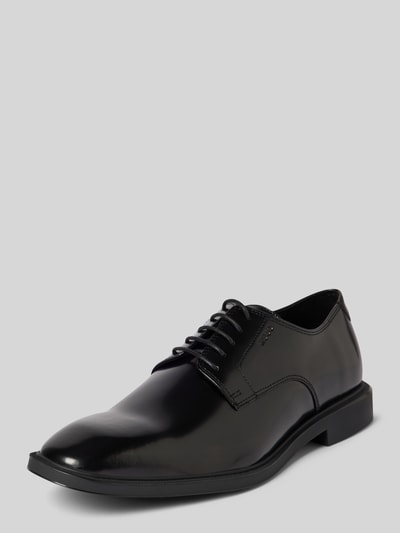 HUGO Derby-Schuhe aus echtem Leder Modell 'Gryff' Black 1