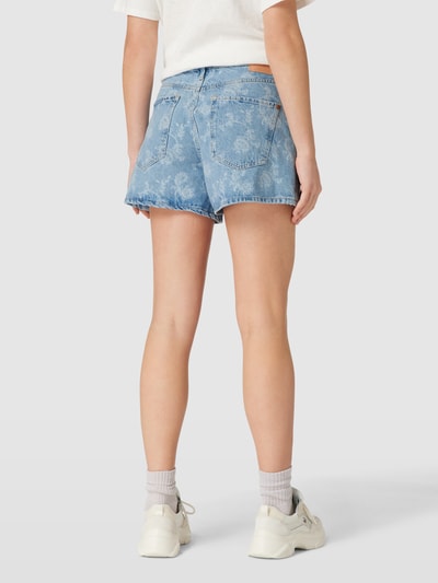 Pepe Jeans Korte jeans met all-over motief, model 'MARLY' Jeansblauw - 5