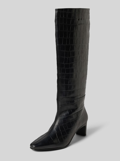 Copenhagen Stiefel mit Label-Detail Black 1