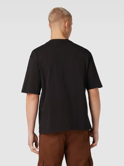 Levi's® Oversized T-shirt met borstzak, model 'WORKWEAR' Zwart - 5