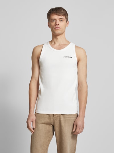 Pegador Tanktop mit Label-Stitching Offwhite 4