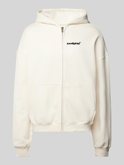 Low Lights Studios Sweatjacke mit Kapuze Offwhite 2