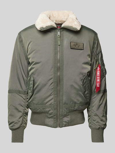 Alpha Industries Bomberjacke mit Oliv 1