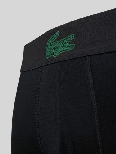 Lacoste Trunks aus Baumwoll-Mix im 3er-Pack Black 2