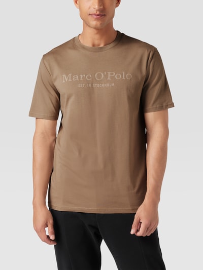 Marc O'Polo T-Shirt mit Label-Print Sand 4