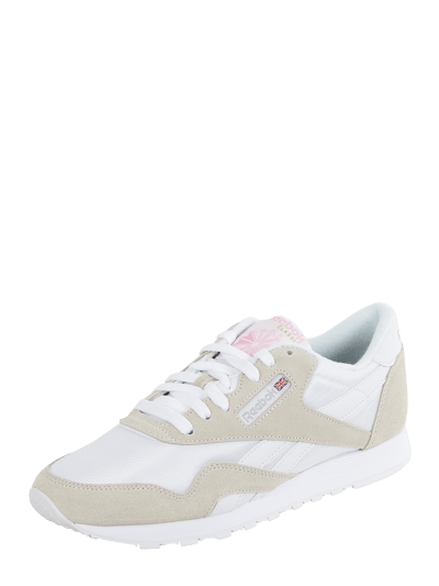 Reebok Sneakersy 'Classic' ze skóry welurowej i materiału Złamany biały 1