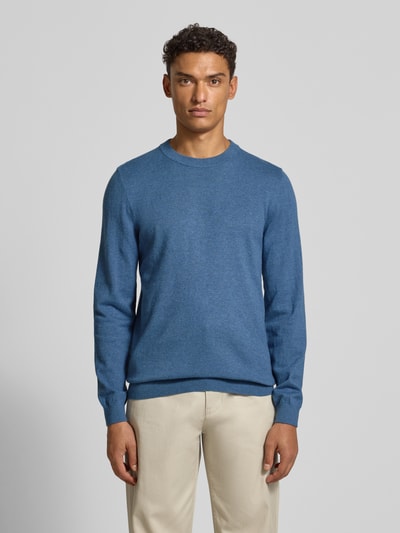 MCNEAL Strickpullover mit Kaschmir-Anteil Rauchblau Melange 4