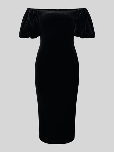 Lauren Ralph Lauren Sukienka koktajlowa z odkrytymi ramionami model ‘FARAINE’ Czarny 2