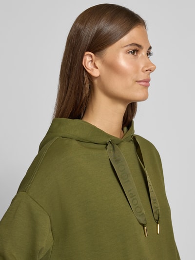 JOOP! Hoodie met capuchon Olijfgroen - 3