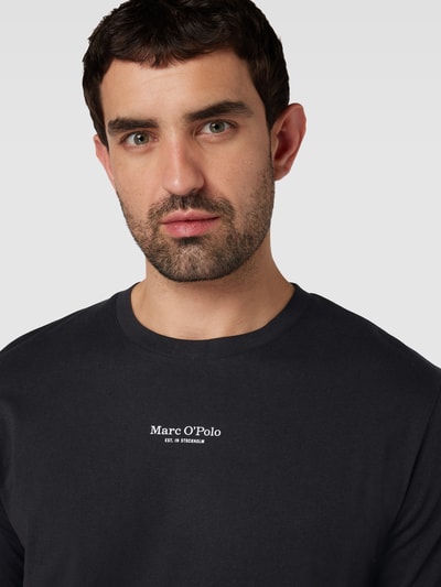 Marc O'Polo T-Shirt aus reiner Baumwolle Black 3