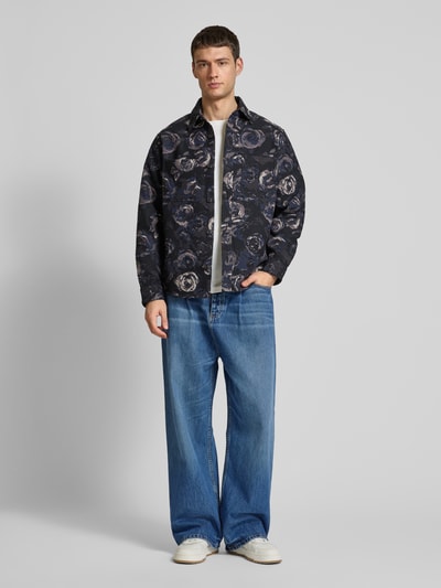 THE KOOPLES Baggy Fit Jeans im 5-Pocket-Design Modell 'JEAN' Jeansblau 1