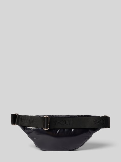 WOUF Bauchtasche mit Logo-Patch Modell 'Nuit' Black 4