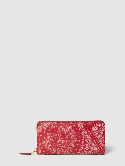 Lauren Ralph Lauren Portemonnee met all-over motief Rood - 1