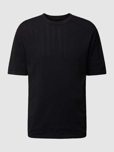 Drykorn T-Shirt mit Rundhalsausschnitt Modell 'DERICO' Black 2