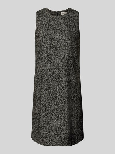 Marc O'Polo Straight Fit Shiftkleid aus Woll-Mix in Tweed Black 2