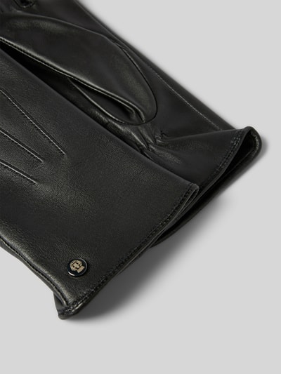 Roeckl Handschuhe aus Leder mit Label-Detail Modell 'TALLIN TOUCH' Black 2