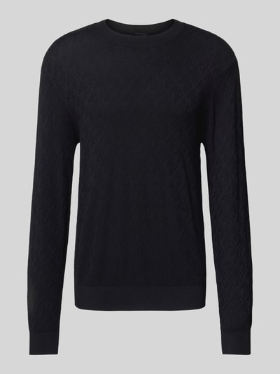 ARMANI EXCHANGE Strickpullover mit Rundhalsausschnitt Marine 2