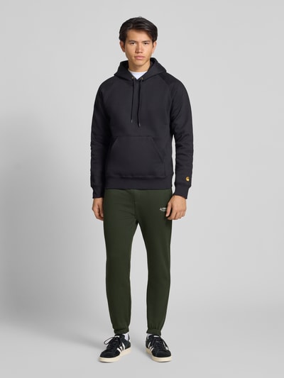Jack & Jones Regular Fit Sweatpants mit elastischen Bund Modell 'KANE' Dunkelgruen 1
