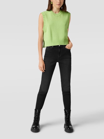 Tommy Jeans Skinny fit jeans met labeldetail, model 'NORA' Zwart - 1