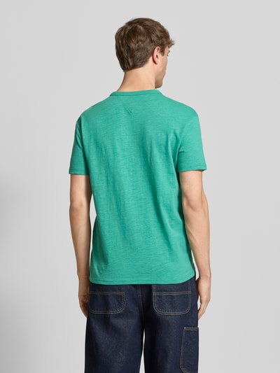 Tommy Jeans Regular Fit T-Shirt aus reiner Baumwolle Gruen 5