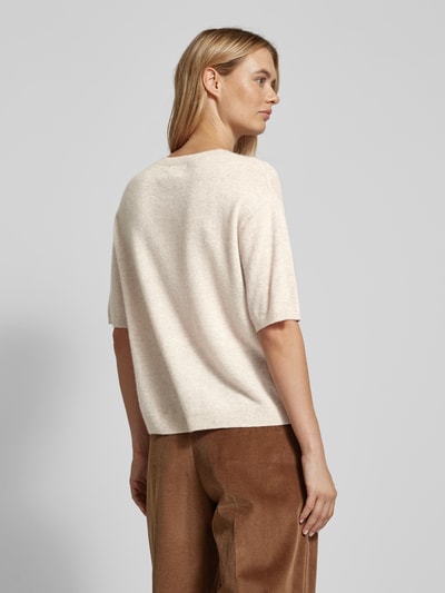 Christian Berg Woman Gebreide pullover met ribboorden Beige gemêleerd - 5