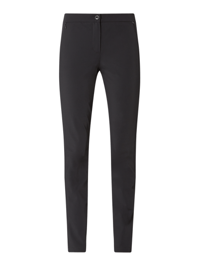 Taifun Skinny Fit Stoffhose mit Stretch-Anteil Black 2