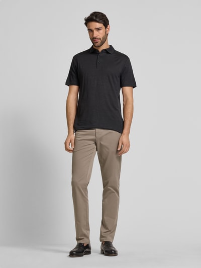 Mmx Regular Fit Chino mit Eingrifftaschen Modell 'LUPUS' Mittelbraun 1