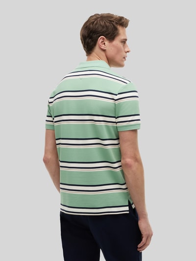 Tommy Hilfiger Regular Fit Poloshirt aus Baumwoll-Mix Hellgruen 5