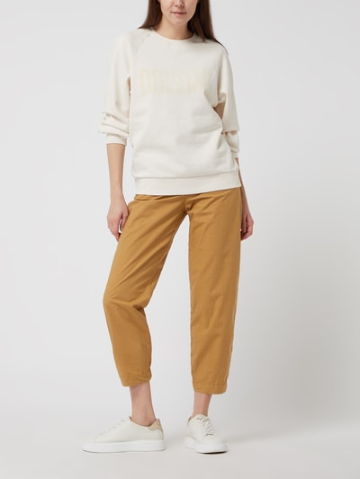 Mason's High waist chino met stretch, model 'Birkin' Camel - 1