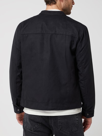 Only & Sons Blouson in suèdelook, model 'Willow'  Zwart - 5