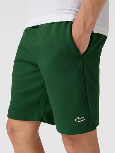 Lacoste Sweatshorts mit Label-Applikation Gruen 3