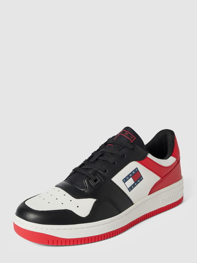 Tommy Jeans Sneakers in colour-blocking-design, model 'JEANS' Rood - 2