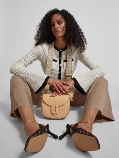 Marc Jacobs Crossbody Bag aus echtem Leder Camel 1