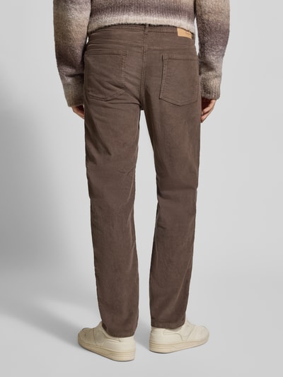 Pepe Jeans Slim Fit Cordhose aus Baumwoll-Mix  Dunkelbraun 5