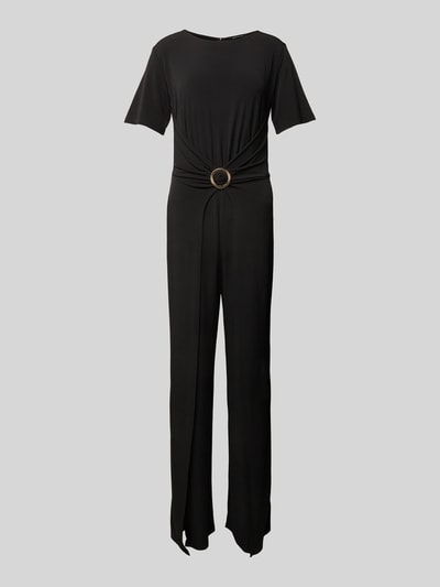 Swing Jumpsuit mit Applikation Black 2