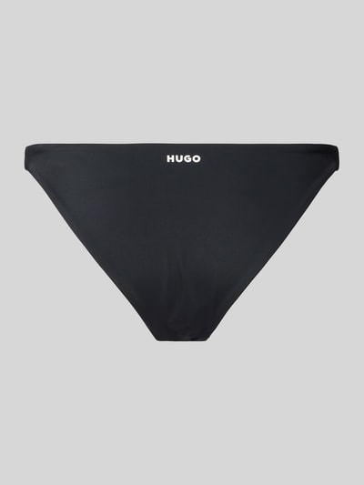 HUGO Bikini-Hose mit Label-Detail Black 3