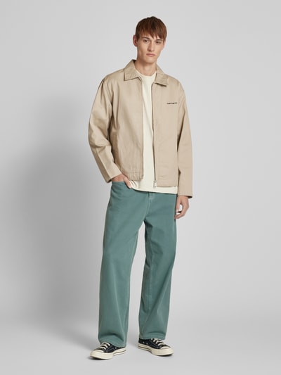 Carhartt Work In Progress Jack met labelstitching Beige - 1