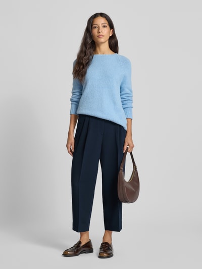 Rich & Royal Stoffen broek met achterzak Marineblauw - 1