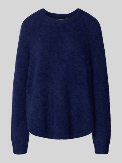 MSCH Copenhagen Relaxed Fit Strickpullover mit Alpaka-Anteil Modell 'Miabelle Hope' Dunkelblau 2
