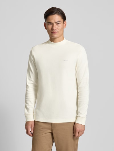 BOSS Orange Regular fit shirt met lange mouwen van puur katoen, model 'EXPLORER' Wit - 4