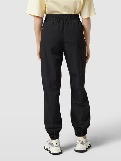 Karo Kauer Sweatpants mit Label-Stitching Black 5