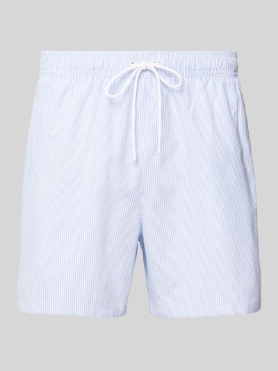 Tommy Hilfiger Badehose mit elastischem Bund Hellblau 1