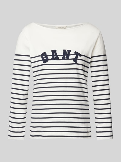 Gant Longsleeve mit Rundhalsausschnitt Marine 2